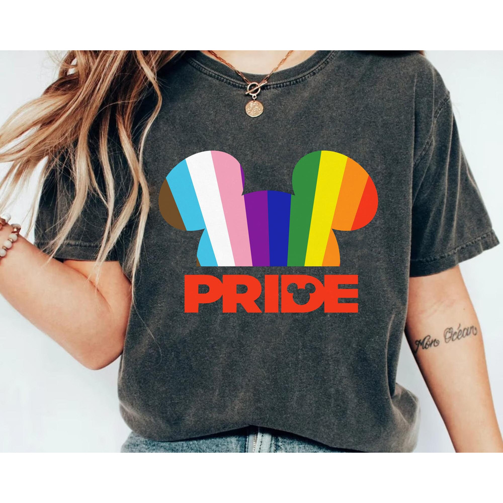 Mickey Mouse Lgbt Transgender Rainbow Disney Shirt Disneyland After Dark Pride Nite Disney Pride T-shirt Disney Gay Lesbian Tee - 5.jpg