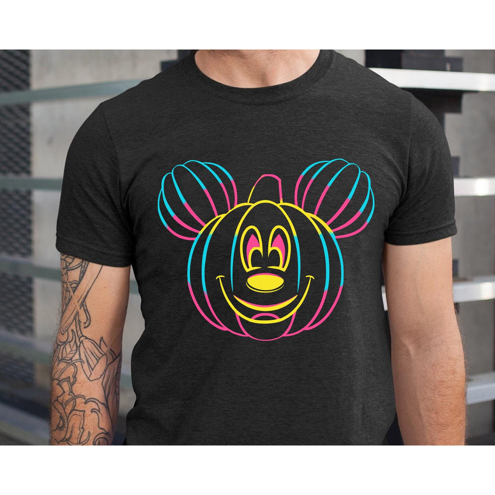 Mickey Mouse Pumpkin Head Disney Halloween Shirt Disney Park Halfway To Halloween Mickey's Not So Scary Party Oogie Boogie Bash Merch - 2.jpg