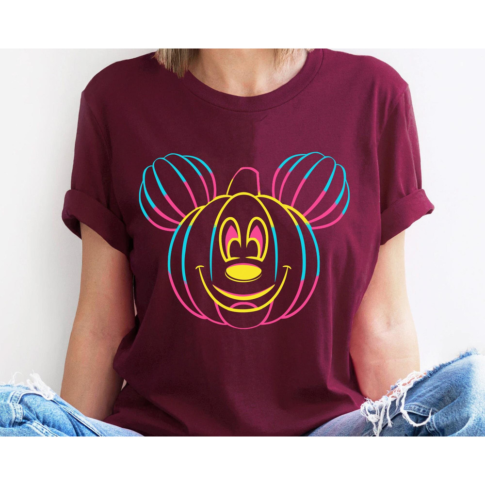 Mickey Mouse Pumpkin Head Disney Halloween Shirt Disney Park Halfway To Halloween Mickey's Not So Scary Party Oogie Boogie Bash Merch - 5.jpg
