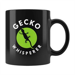 gecko whisperer mug, gecko coffee mug, gecko mug, gecko gift, gecko lover gift, gecko lover mug, gift for gecko lover, g