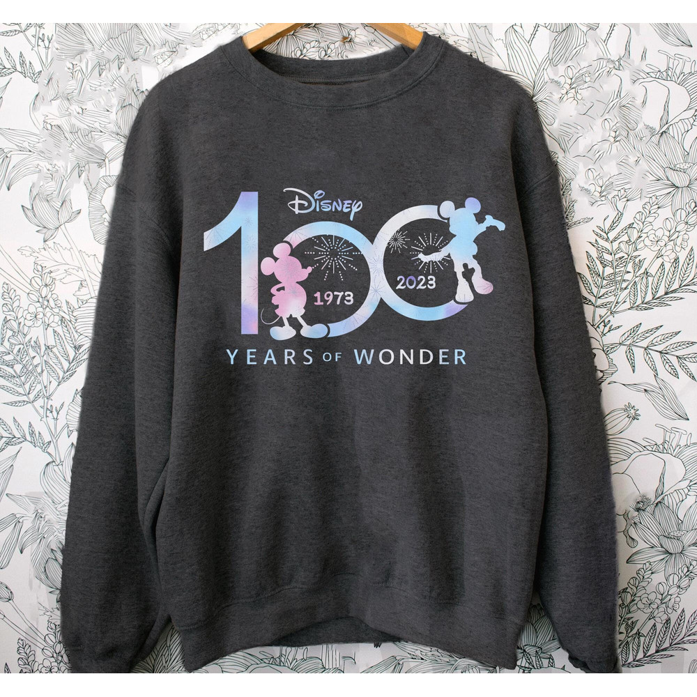 Mickey Mouse Silhouette Disney100 Shirt Disney 100 Years Of Wonder Tee Disneyland 100th Anniversary Shirt Disney Platinum Shirt - 4.jpg