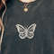 Butterfly Embroidered T-Shirt, Embroidered Shirt, Comfort Colors Shirt, Embroidery, Gift for Her, Womens Shirt - 2.jpg