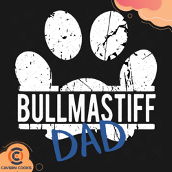 bullmastiff dad svg, fathers day svg, footage svg,