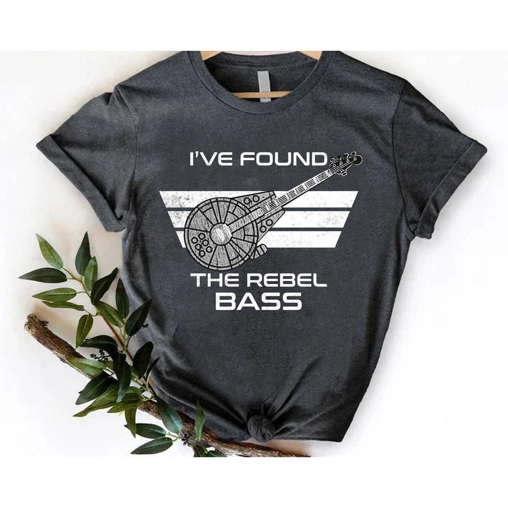 Millennium Falcon Guitar The Falcon Shirt  May The Fourth  Star Wars Day  Retro Star Wars T-shirt  Galaxy's Edge  Walt Disney World - 3.jpg