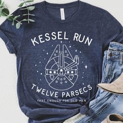 millennium falcon kessel run twele parsecs shir