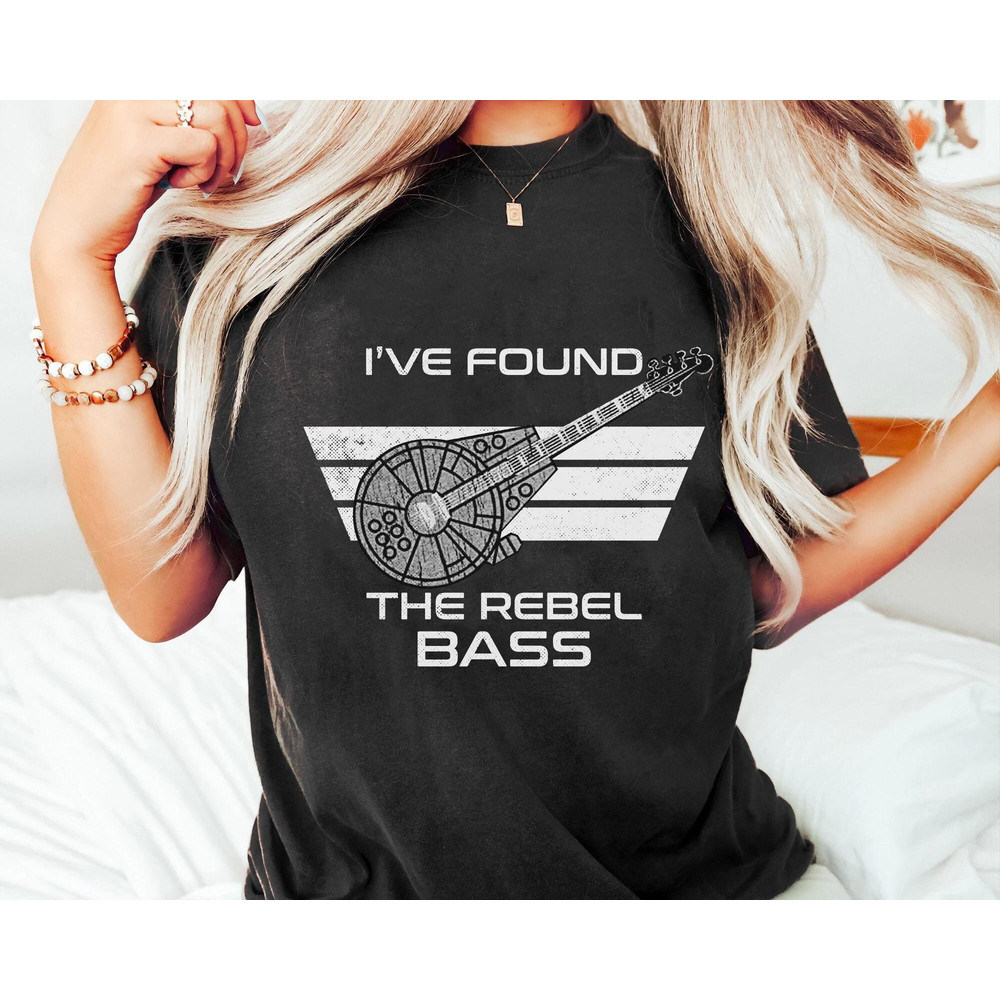 Millennium Falcon Guitar The Falcon Shirt  May The Fourth  Star Wars Day  Retro Star Wars T-shirt  Galaxy's Edge  Walt Disney World - 5.jpg