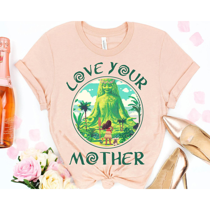 Moana Te Fiti Fairy Garden Love Your Mother Shirt Queen Of Plant Mother Island T-shirt Walt Disney World Trip Magic Kingdom Park - 5.jpg