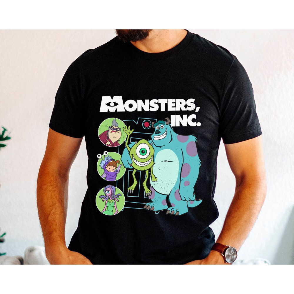 Monster Inc Roz Boo Celia Mike And Sully Shirt  Retro Disney T-shirt  Walt Disney World Shirt  Magic Kingdom Park  Disneyland Trip - 4.jpg
