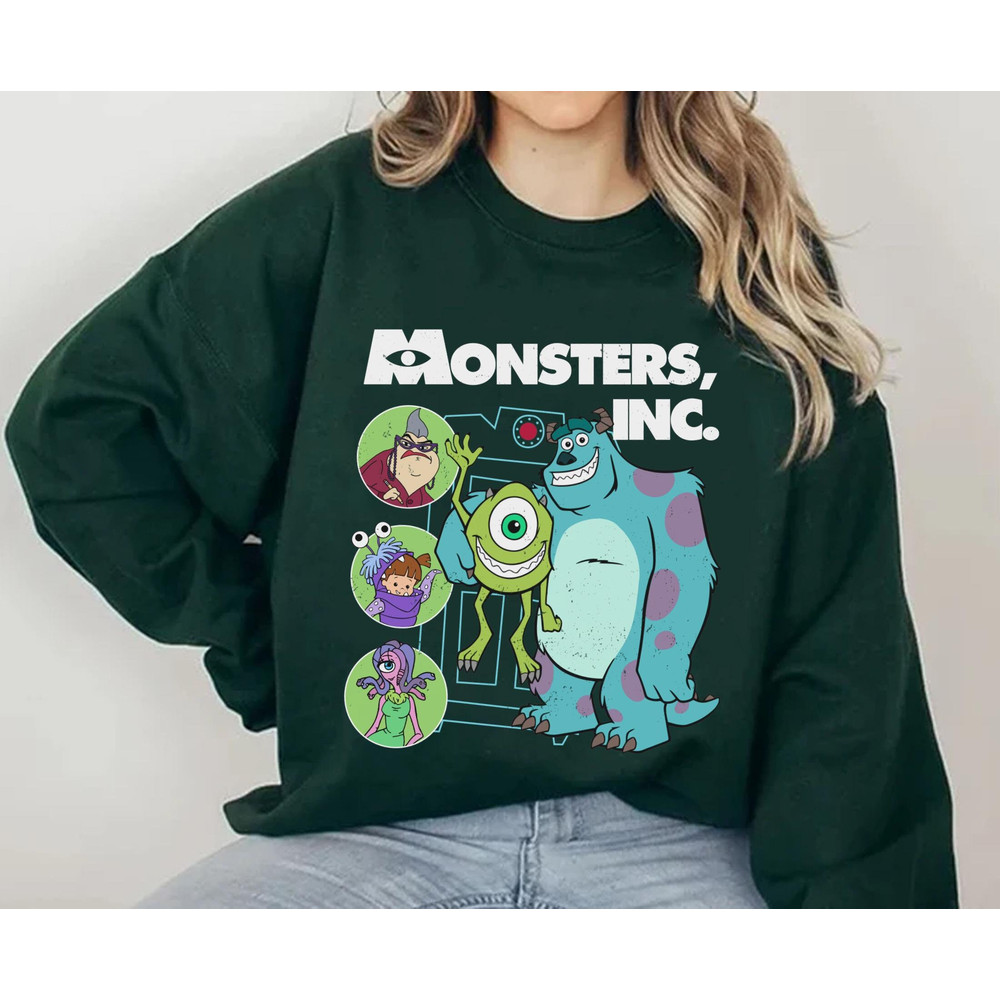 Monster Inc Roz Boo Celia Mike And Sully Shirt  Retro Disney T-shirt  Walt Disney World Shirt  Magic Kingdom Park  Disneyland Trip - 5.jpg
