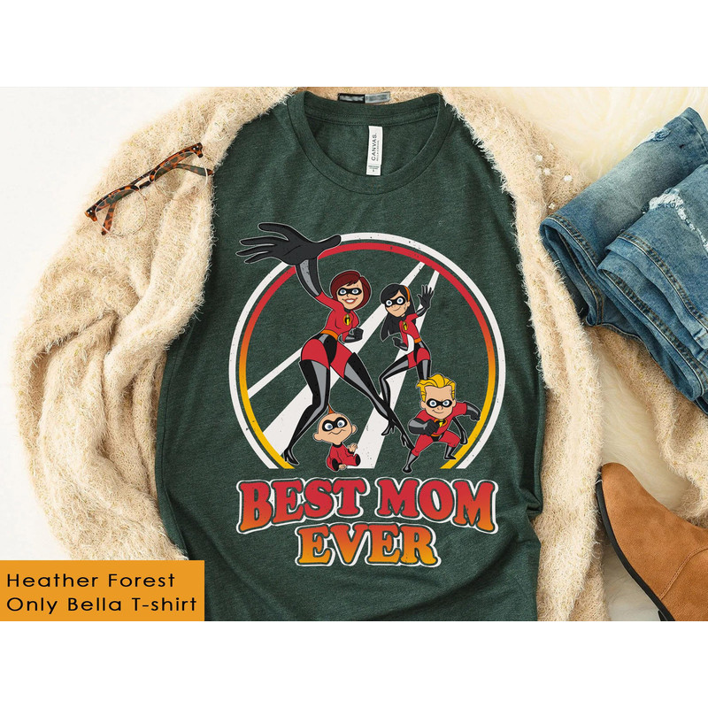 Mrs Incredible Jack-Jack Violet Dashiell Best Mom Ever Shirt Disney Mom T-shirt Mother's Day 2023 Gift For Mom Helen Parr Shirt - 3.jpg