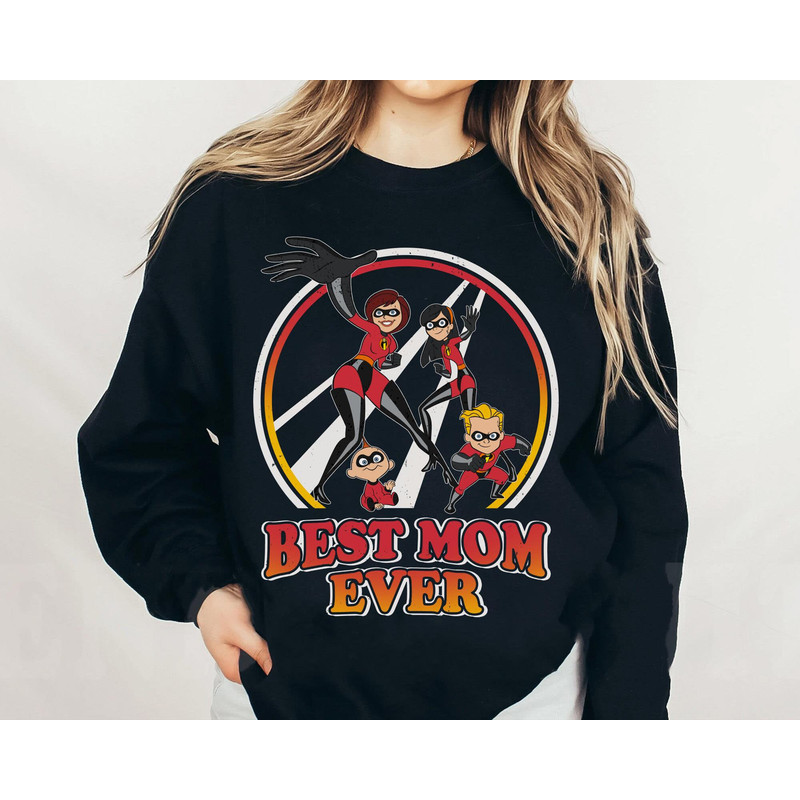 Mrs Incredible Jack-Jack Violet Dashiell Best Mom Ever Shirt Disney Mom T-shirt Mother's Day 2023 Gift For Mom Helen Parr Shirt - 5.jpg