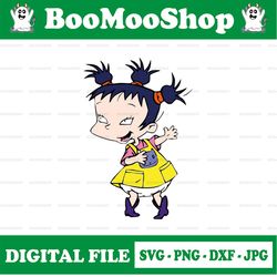 kimi finster rugrats svg, png, dxf, cricut, silhouette cut file, instant download
