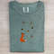 Fox EMBROIDERED Shirt, Embroidered T-Shirt, Embroidered Shirt, Comfort Colors Shirt, Embroidered tee, animal shirt,wildlife, embroidery - 1.jpg