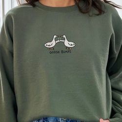 embroidered not a hugger sweatshirt, plant crew, embroidered crew, plant lover, succu