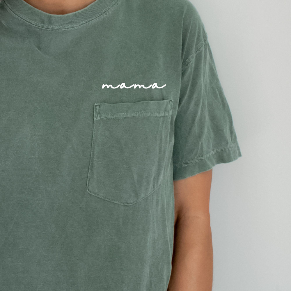 mama EMBROIDERED shirt, mama shirt, comfort colors shirt, mama t-shirt, mothers day gift, mama embrodiered, new mom, postpartum, baby shower - 1.jpg