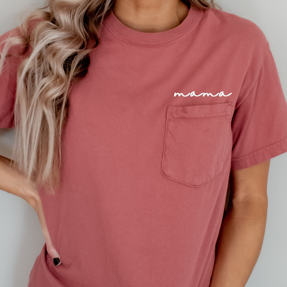 mama EMBROIDERED shirt, mama shirt, comfort colors shirt, mama t-shirt, mothers day gift, mama embrodiered, new mom, postpartum, baby shower - 2.jpg