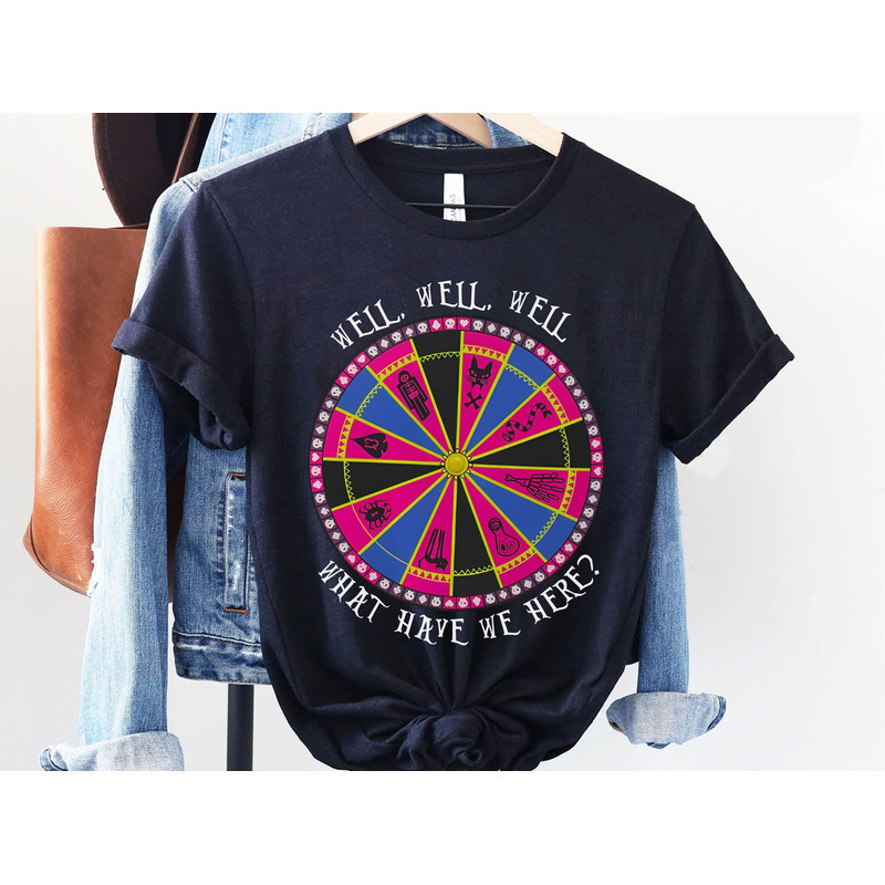 Oogie Boogie Spinning Wheel What Have We Here Shirt Nightmare Before Christmas Disney T-shirt Halfway To Halloween Halloween Party - 1.jpg