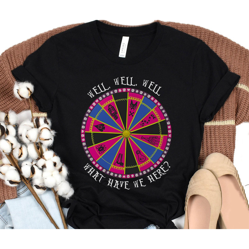 Oogie Boogie Spinning Wheel What Have We Here Shirt Nightmare Before Christmas Disney T-shirt Halfway To Halloween Halloween Party - 2.jpg