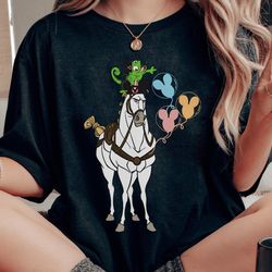 pascal and maximus wear mouse ears with mickey