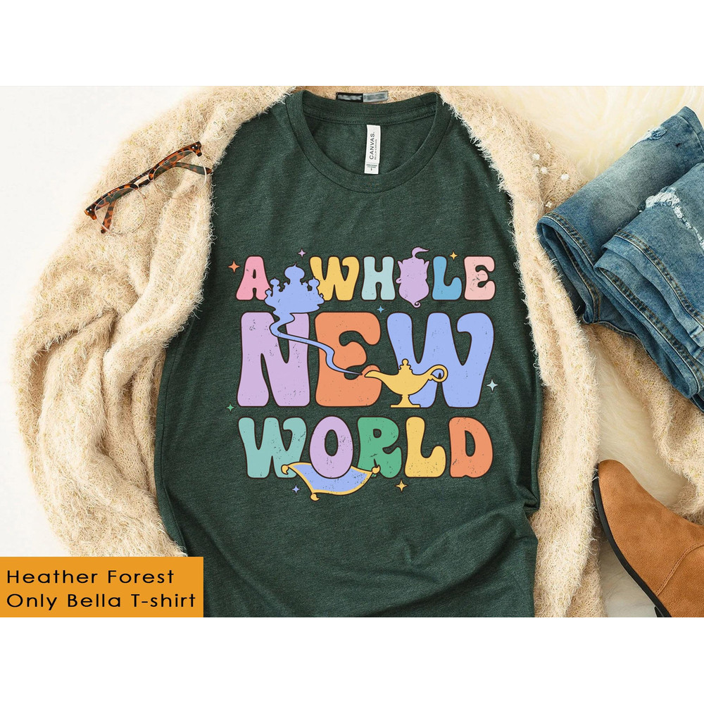 Patel Color Aladdin A Whole New World Shirt Aladdin Song Disney T-shirt Magic Kingdom Walt Disney World Shirt Disneyland Trip - 2.jpg