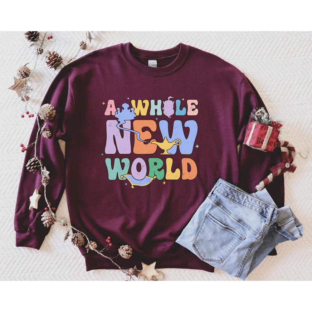 Patel Color Aladdin A Whole New World Shirt Aladdin Song Disney T-shirt Magic Kingdom Walt Disney World Shirt Disneyland Trip - 4.jpg
