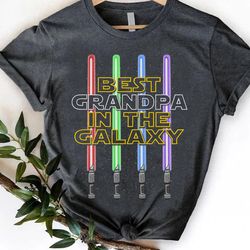 personalized best grandpa in the galaxy star wa