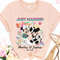 Personalized Retro 80s Just Married Mickey And Minnie Matching Tee Custom Husband And Wife Shirt Disney Wedding Anniversary T-shirt - 4.jpg