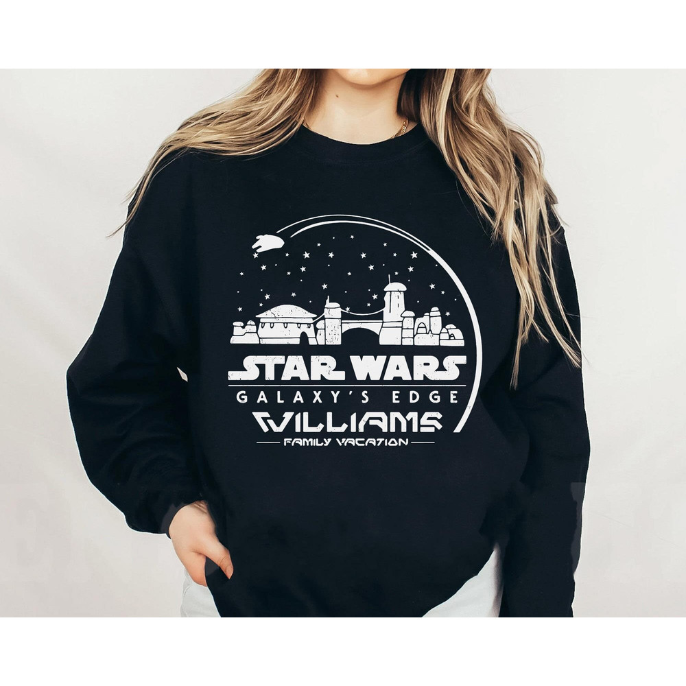 Personalized Star Wars Galaxy's Edge Family Vacation Shirt Custom Name Star Wars Day 2023 T-shirt May the 4th Star Wars Matching - 5.jpg