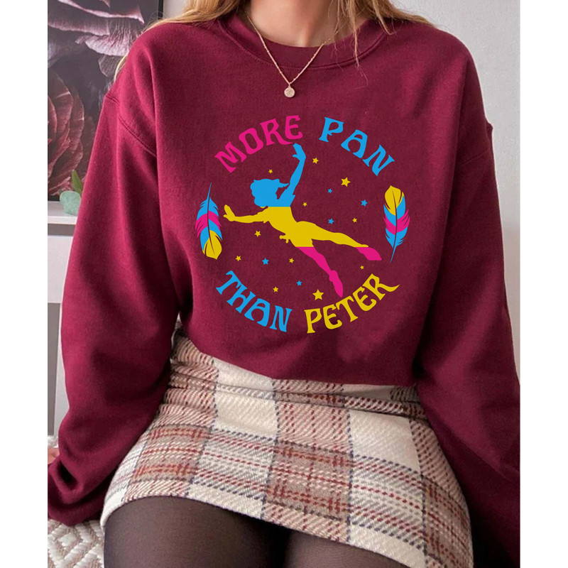 Peter Pan Pansexual More Peter Than Pan T-shirt Disney LGBT Pride Shirt Disney Pan Pride Sweatshirt Queer Outfits Walt Disney World - 4.jpg