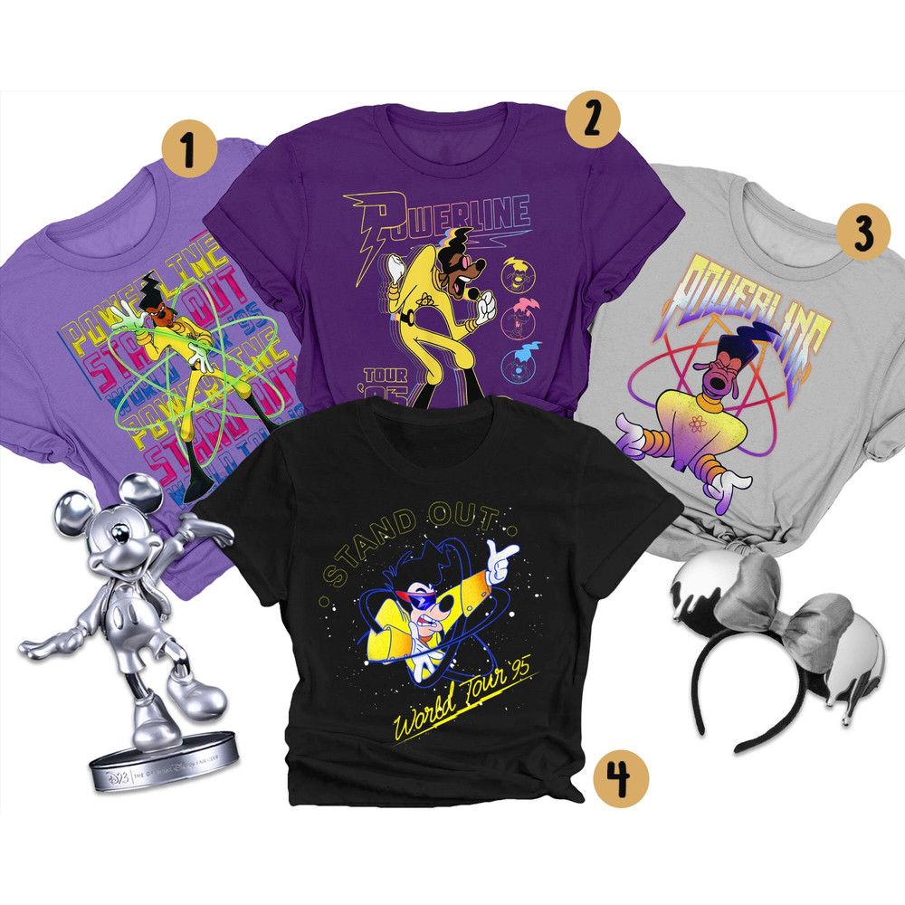 Powerline Stand World Out Tour A Goofy Movie Disney Shirt Goofy Powerline Tour 95 T-shirt Disney Birthday Gift Ideas Disneyland Trip - 1.jpg