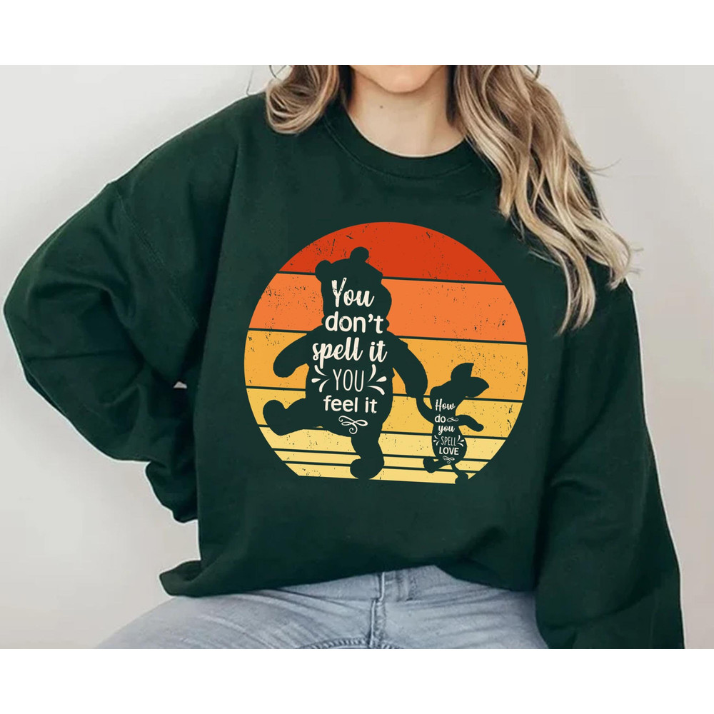 Pooh And Piglet How Do You Spell Love Disney Shirt Winnie The Pooh Quote T-shirt Disney Best Friends Shirt Disney Birthday Gift Ideas - 5.jpg