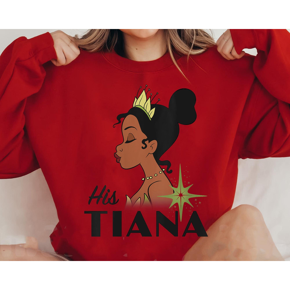 Princess and Frog Her Naveen His Tiana Shirt Disney Valentine's Day Couple Matching T-shirt Disney Disneyland Vacation Trip Tee - 5.jpg