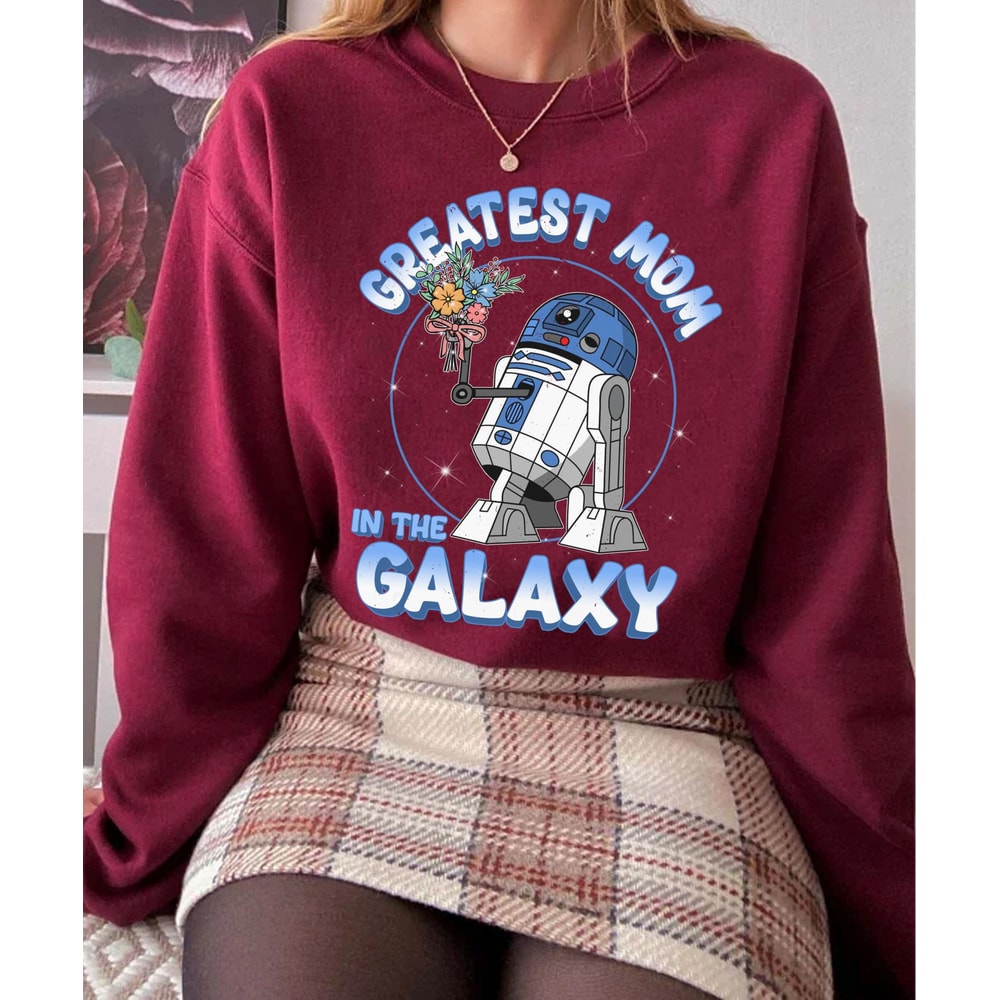 R2-D2 Mom Greatest Mom In The Galaxy Shirt Star Wars Mom T-shirt Mother's Day Gift Gift For Mom Galaxy's Edge Walt Disney World - 3.jpg