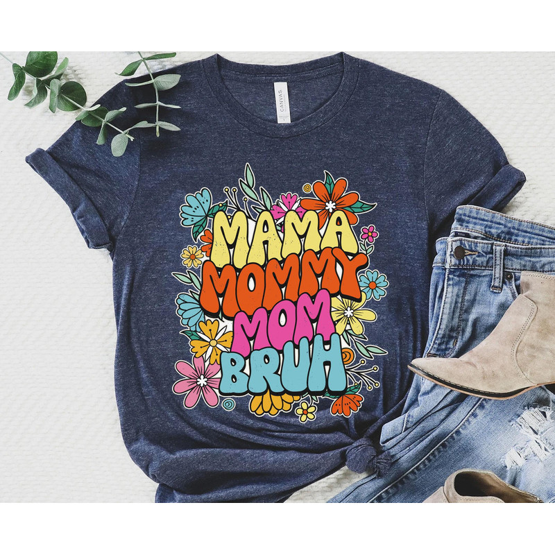 Retro 70s Mama Mommy Mom Bruh Shirt Mom Floral T-shirt Mother Life Sarcastic Mom Motherhood Shirt Mother's Day Gift Gift For Mom - 5.jpg
