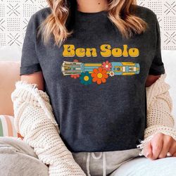 retro 70s star wars ben solo jedi shirt / kylo