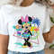 Retro 80s Disney Minnie Mouse Unicorn Stripes Pineapples Shirt  Disney Summer Vibes  Summer Vacation Tee  Disney Family Matching T-shirt - 3.jpg