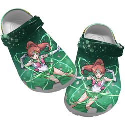anime crocs, sailor moon crocs, sailor moon sandals, anime clog shoes, anime sandals, sailor moon clog shoes unisex