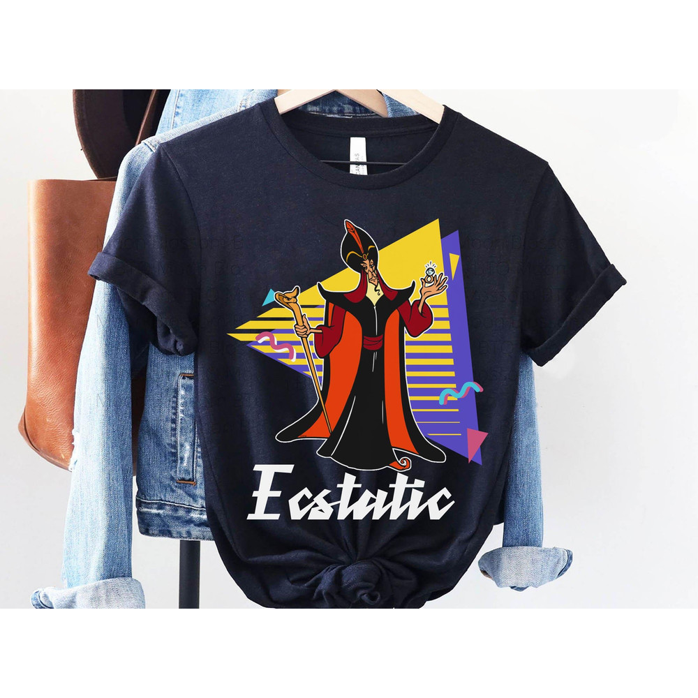 Retro 90s Aladdin Jafar Ecstatic Shirt Disney Villains T-shirt Jafar Saying Aladdin Disney Walt Disney World Disneyland Trip - 1.jpg
