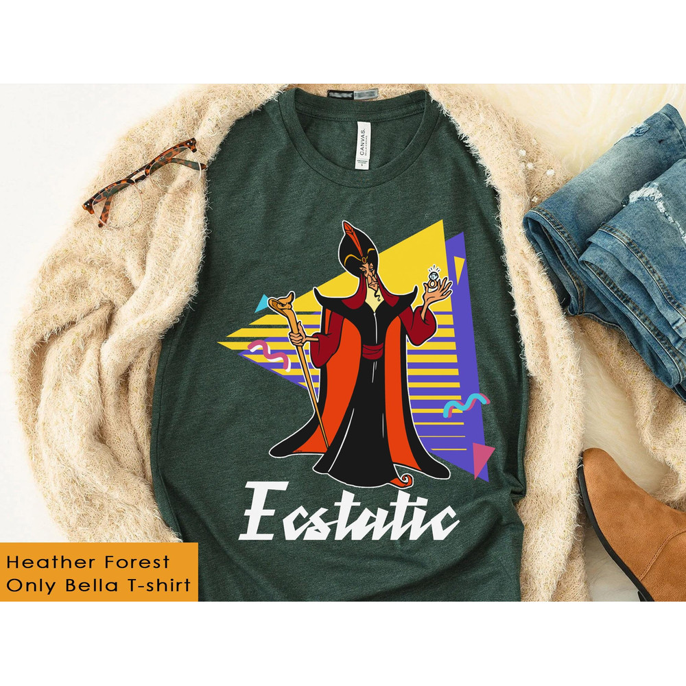 Retro 90s Aladdin Jafar Ecstatic Shirt Disney Villains T-shirt Jafar Saying Aladdin Disney Walt Disney World Disneyland Trip - 3.jpg