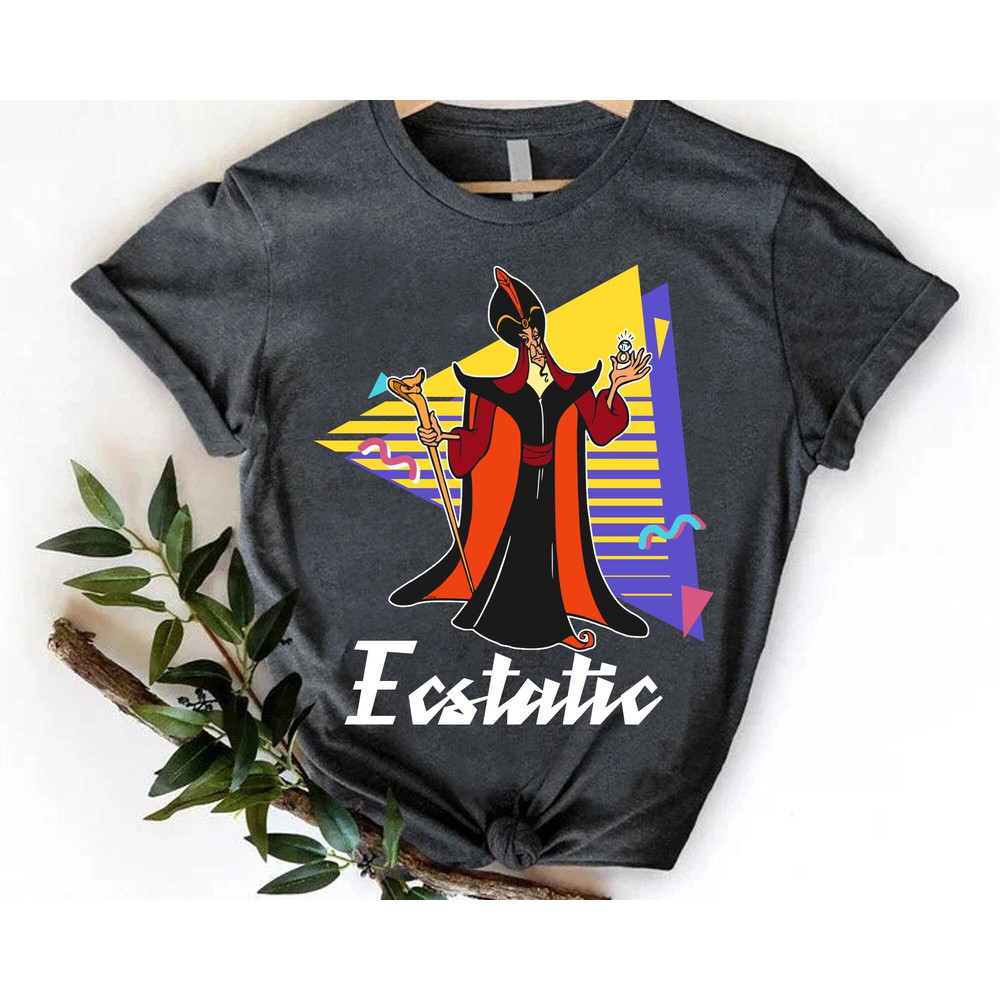 Retro 90s Aladdin Jafar Ecstatic Shirt Disney Villains T-shirt Jafar Saying Aladdin Disney Walt Disney World Disneyland Trip - 4.jpg