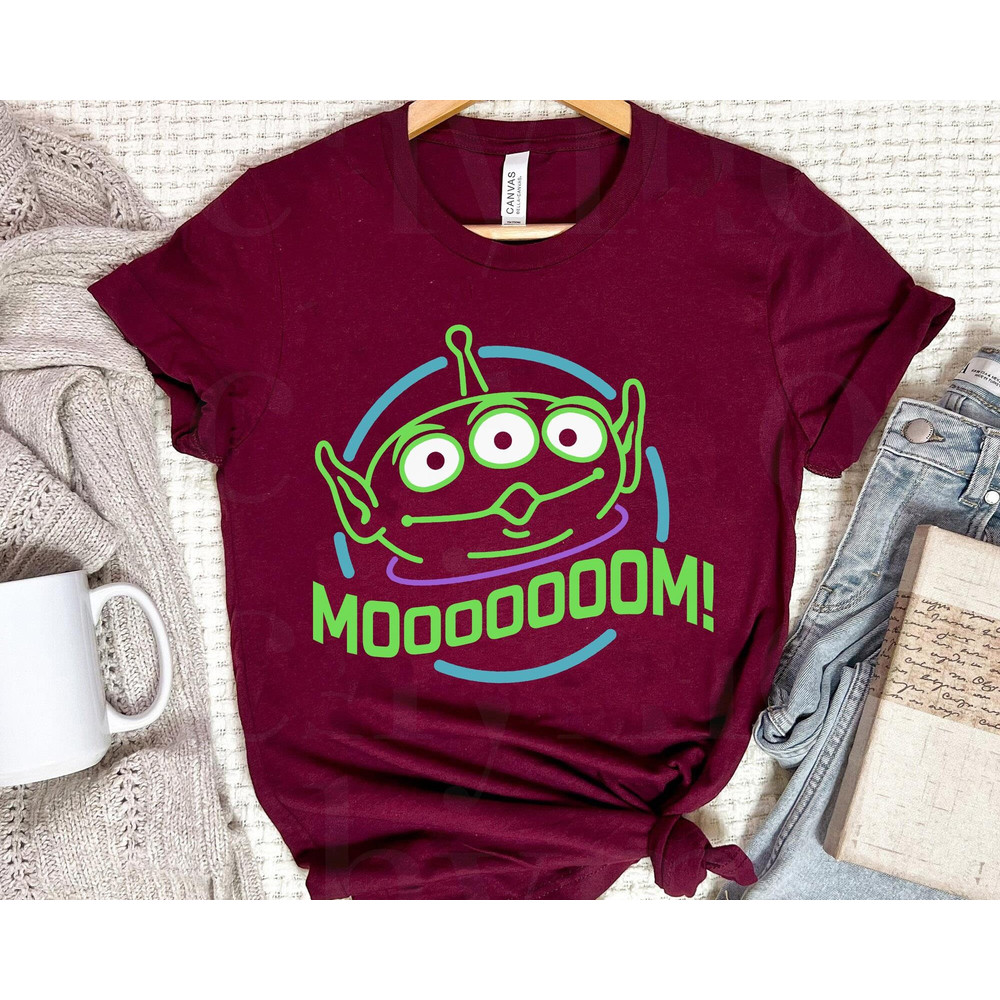 Retro 90s Alien Toy Story Mom Dad Shirt Disney Father Mother Matching T-shirt Mother's Day Shirt Father's Day Gift Disneyland Trip - 3.jpg