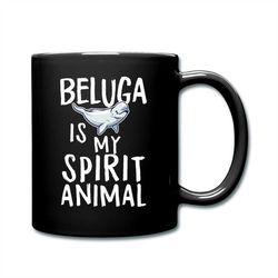 beluga whale mug, beluga whale gift, beluga mug, beluga gift, beluga coffee mug, birthday present, animal mug, whale cof