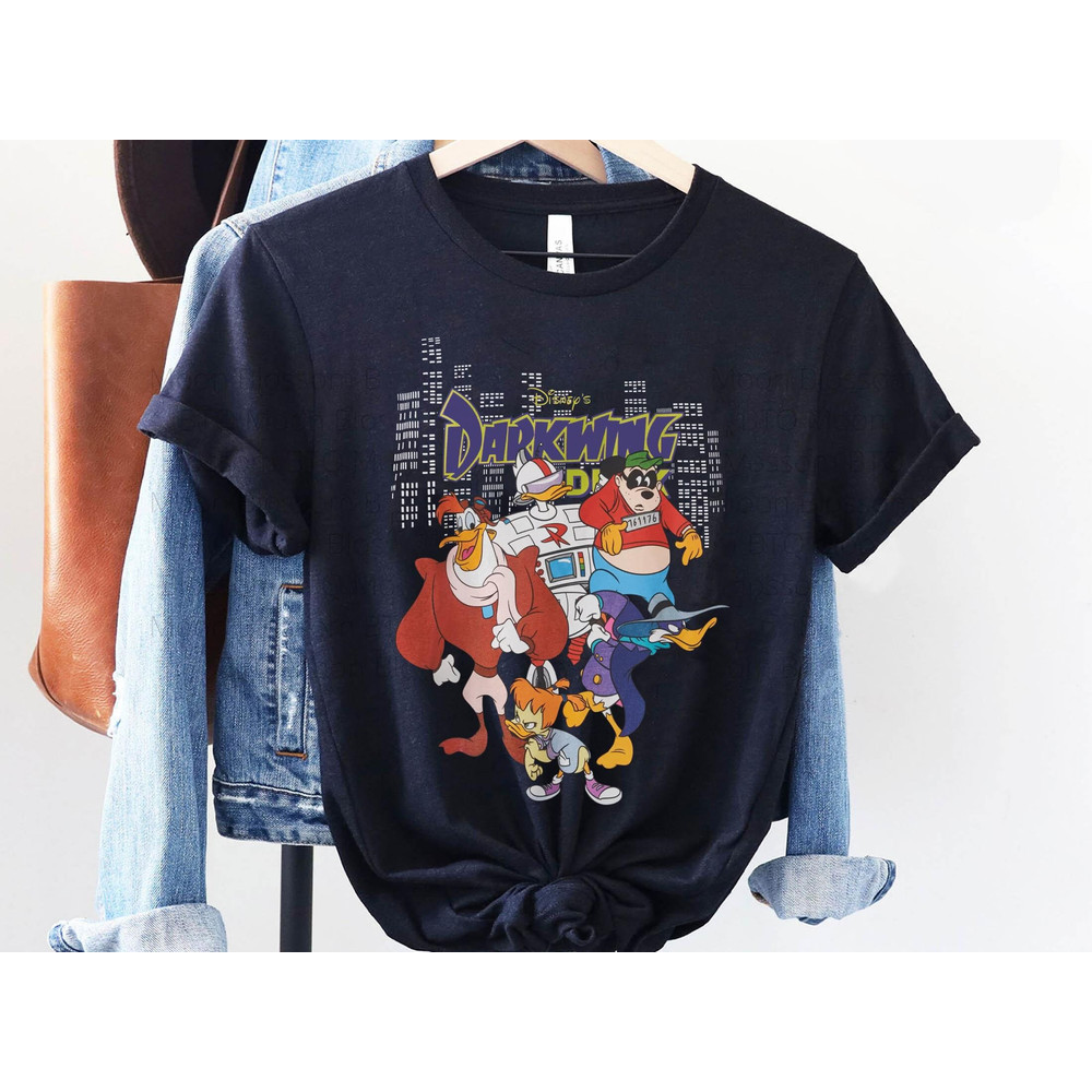 Retro 90s Darkwing Duck Shirt Disney Superhero Duck Comedy TV Series T-shirt Walt Disney World Magic Kingdom Park Disneyland Trip - 3.jpg