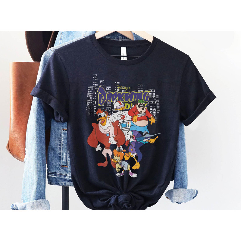 Retro 90s Darkwing Duck Shirt Disney Superhero Duck Comedy TV Series T-shirt Walt Disney World Magic Kingdom Park Disneyland Trip - 3.jpg