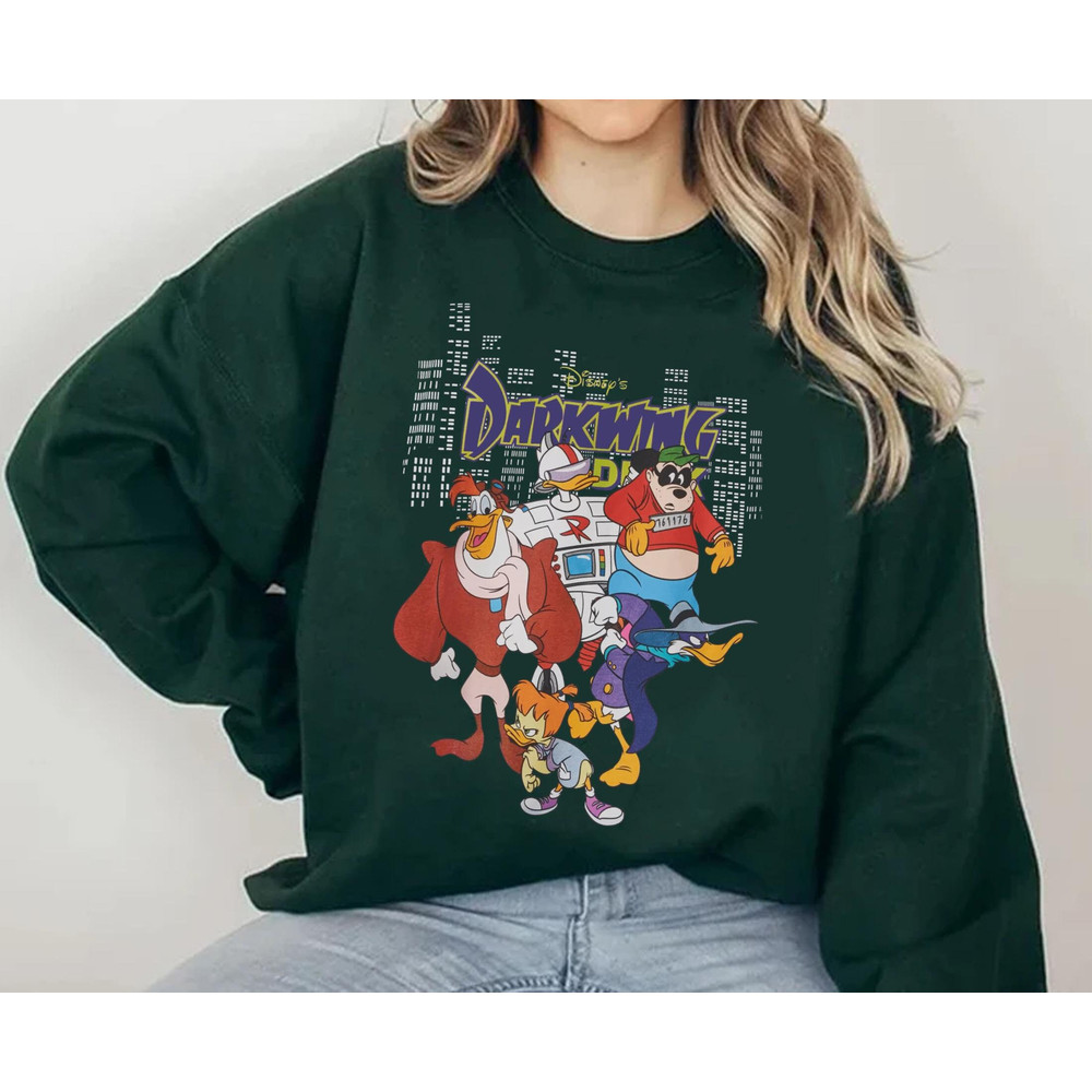 Retro 90s Darkwing Duck Shirt Disney Superhero Duck Comedy TV Series T-shirt Walt Disney World Magic Kingdom Park Disneyland Trip - 4.jpg