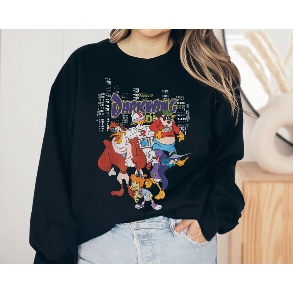 Retro 90s Darkwing Duck Shirt Disney Superhero Duck Comedy TV Series T-shirt Walt Disney World Magic Kingdom Park Disneyland Trip - 5.jpg