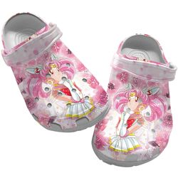 anime clog shoes, sailor moon crocs, sailor moon clog shoes unisex, sailor moon sandals, anime crocs, anime sandals