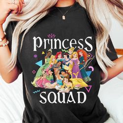 retro 90s disney princess squad goal shirt / di