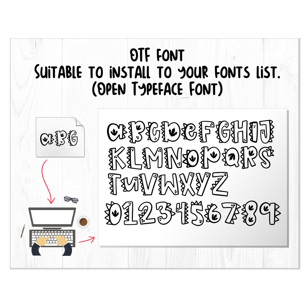 Dinosaur fontv layered svg 4.png