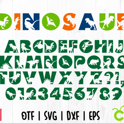 dinosaur font svg, dinosaur font otf, dinosaur alphabet svg, dinosaur letters svg, dinosaur cricut, baby font svg